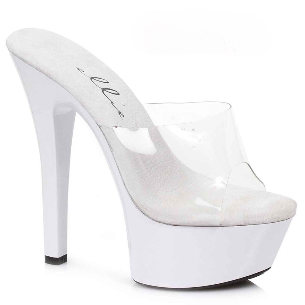 Ellie Shoes E-601-Vanity, 6" Heel Mule Women’s Size 8 NEW!!